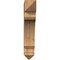 Ekena Millwork Legacy Arts & Crafts Smooth Bracket, Western Red Cedar, 5 1/2"W x 26"D x 30"H BKT06X26X30LEC03SWR - alternate 4